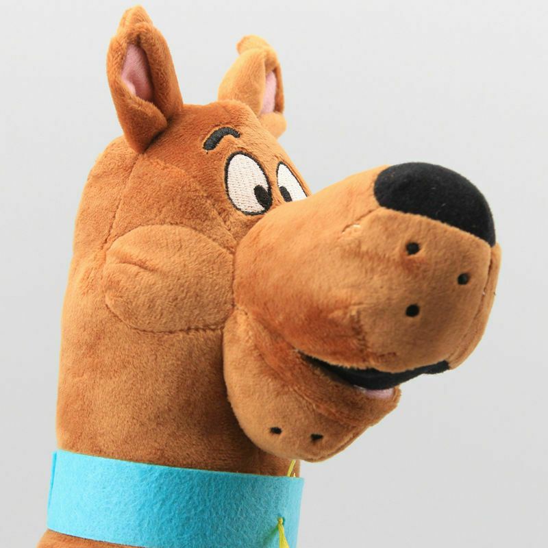 Lovely Brown Scooby-doo Plush Toy Stuffed Soft Kawaii Animal Cartoon Pillow Kids 35cm Stuffed Doll