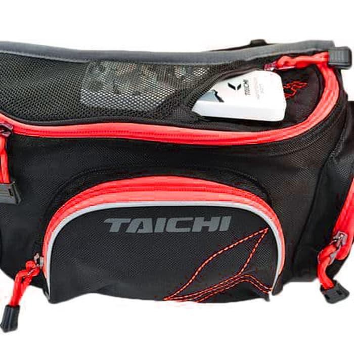 RS TAICHI ORIGINAL RSB258 WAIST BAG 3L TAS PINGGANG - RED - RED TERBARU