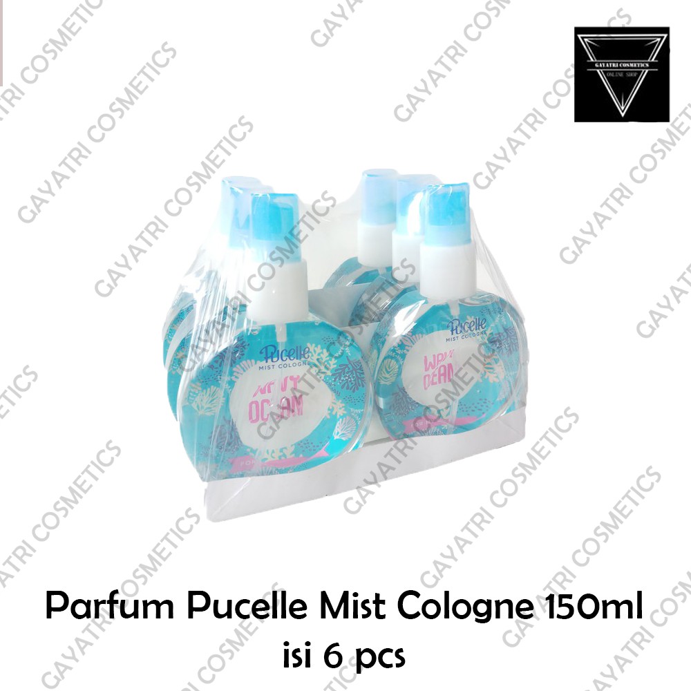 Parfum Pucelle Mist Cologne 150ml isi 6 pcs