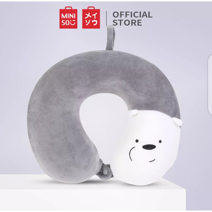  Bantal  Leher MINISO  We Bare Bears Memory Foam Shopee 