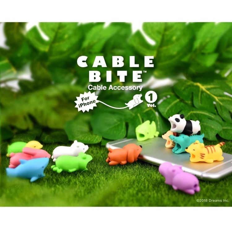 COD / Pelindung Kabel USB untuk CABLE BITE USB untuk Android (micro&amp;type-c) &amp; iphone Kabel