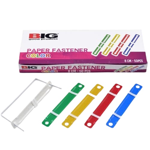 

TBMO PAPER FASTENER PF-80C COLOUR (WARNA) BIG (100PAK)