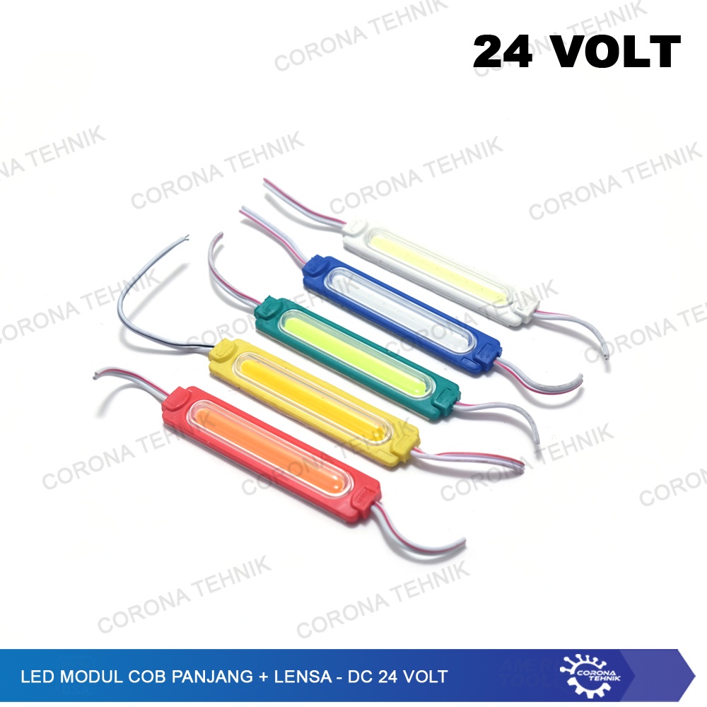 COB - Led Modul Panjang + Lensa - DC 24 Volt