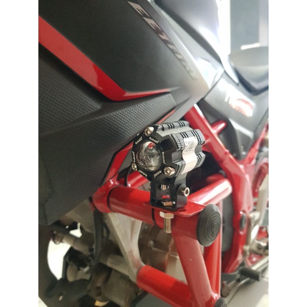 Lampu Tembak Kabut M3 Laser Dual Warna Putih Kuning Motor Mobil V5 Non M1 X1 M2 M5 Vahid Duromoto