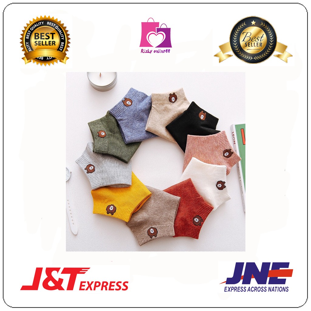 Rizkyonline88 kaus kaki semata kaki kaki motif beruang lucu KK08