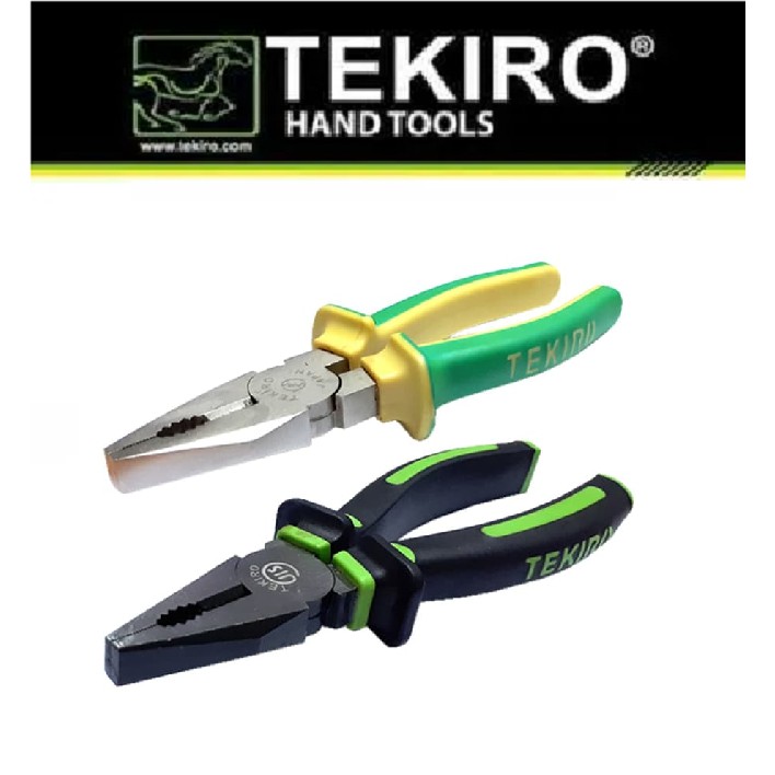 TEKIRO Tang Kombinasi Mini 4.5&quot; 4.5 inch / Linesman Pliers Tekiro 4.5&quot; 4,5inch / Tang Combination Mi