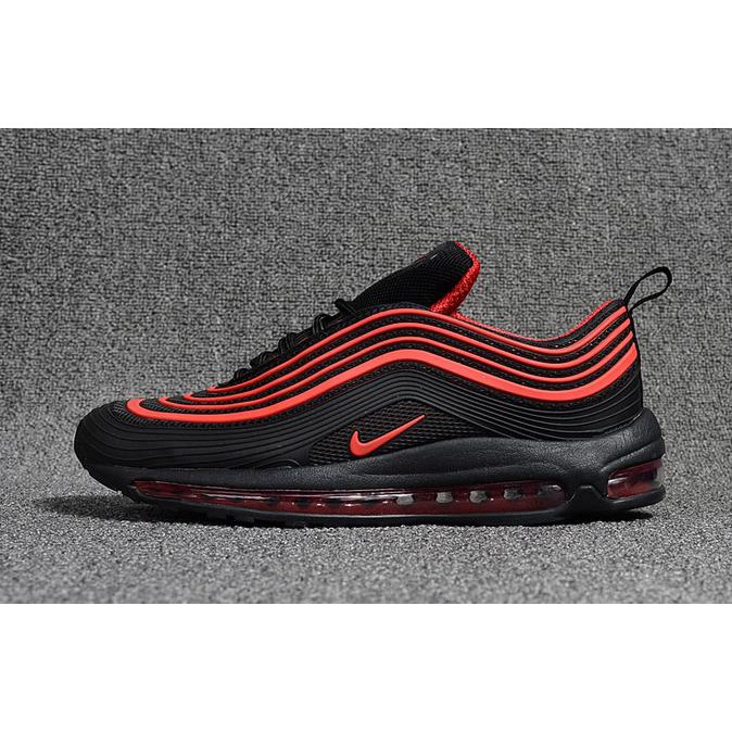 Nike Air Max 97 OG Playstation Black Red Sneakers Sepatu Pria PREMIUM