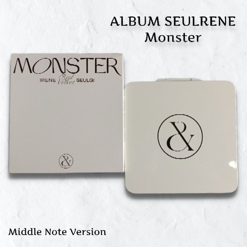 ALBUM IRENE SEULGI RED VELVET  MONSTER (Tanpa PC & Poster)
