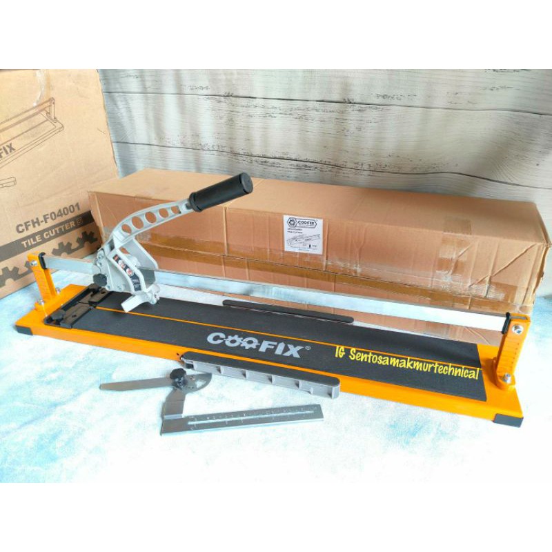 COOFIX 80 CM Alat Potong Granit Keramik Manual Tile Cutter 80cm