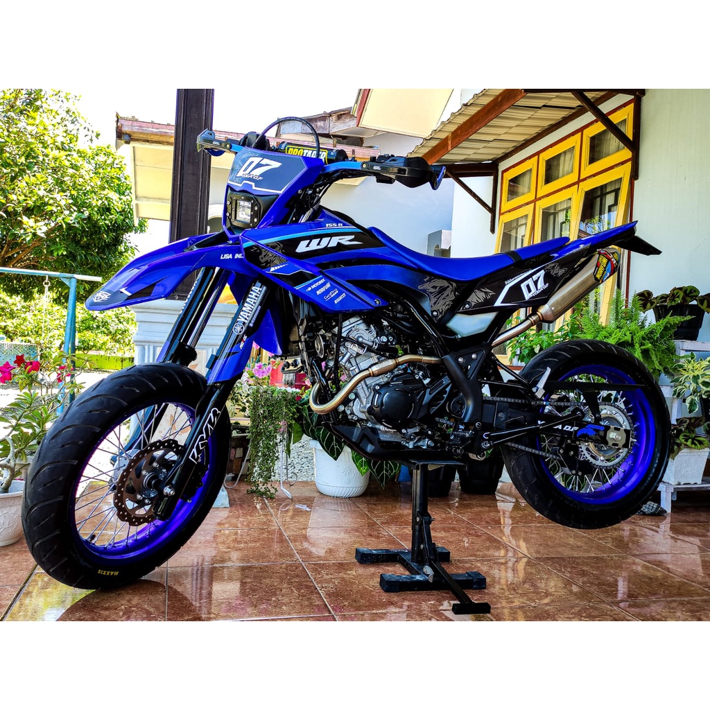 Decal WR155 Full Body Variasi Decal WR Supermoto Aksesoris Stiker Dekal