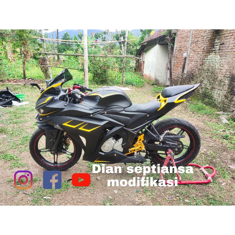 full fairing R3 mix CBR 250R pnp Vixion byson