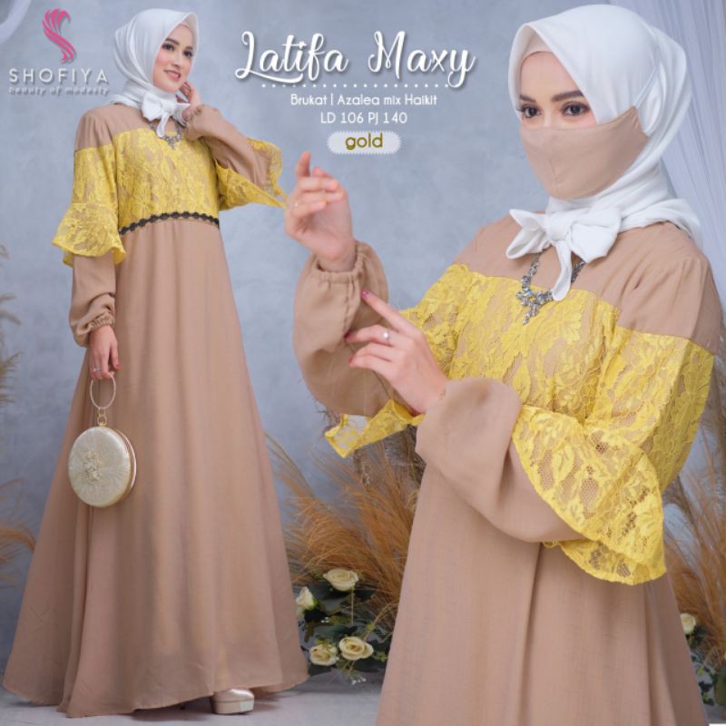 GAMIS LATIFA DRESS ORI SHOFIYA
