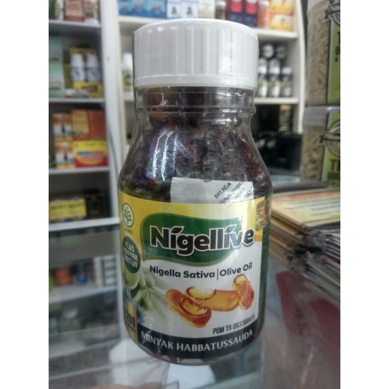Nigellive 200 (minyak habbatussauda+minyak zaitun)