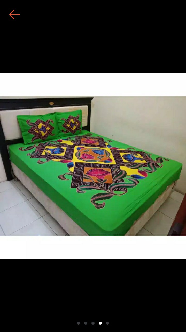 Sprei Batik Tulis Halus 180 X 200