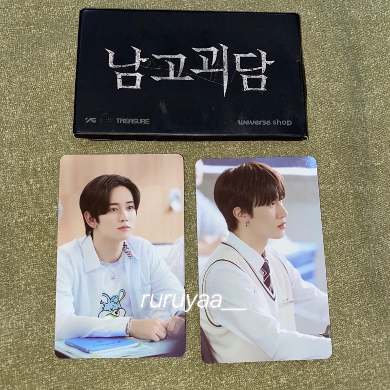 PHOTOCARD OFFICIAL TREASURE MYSTERIOUS CLASS WEB DRAMA YEDAM MASHIHO BEHIND THE SCENE PC MERCH MD