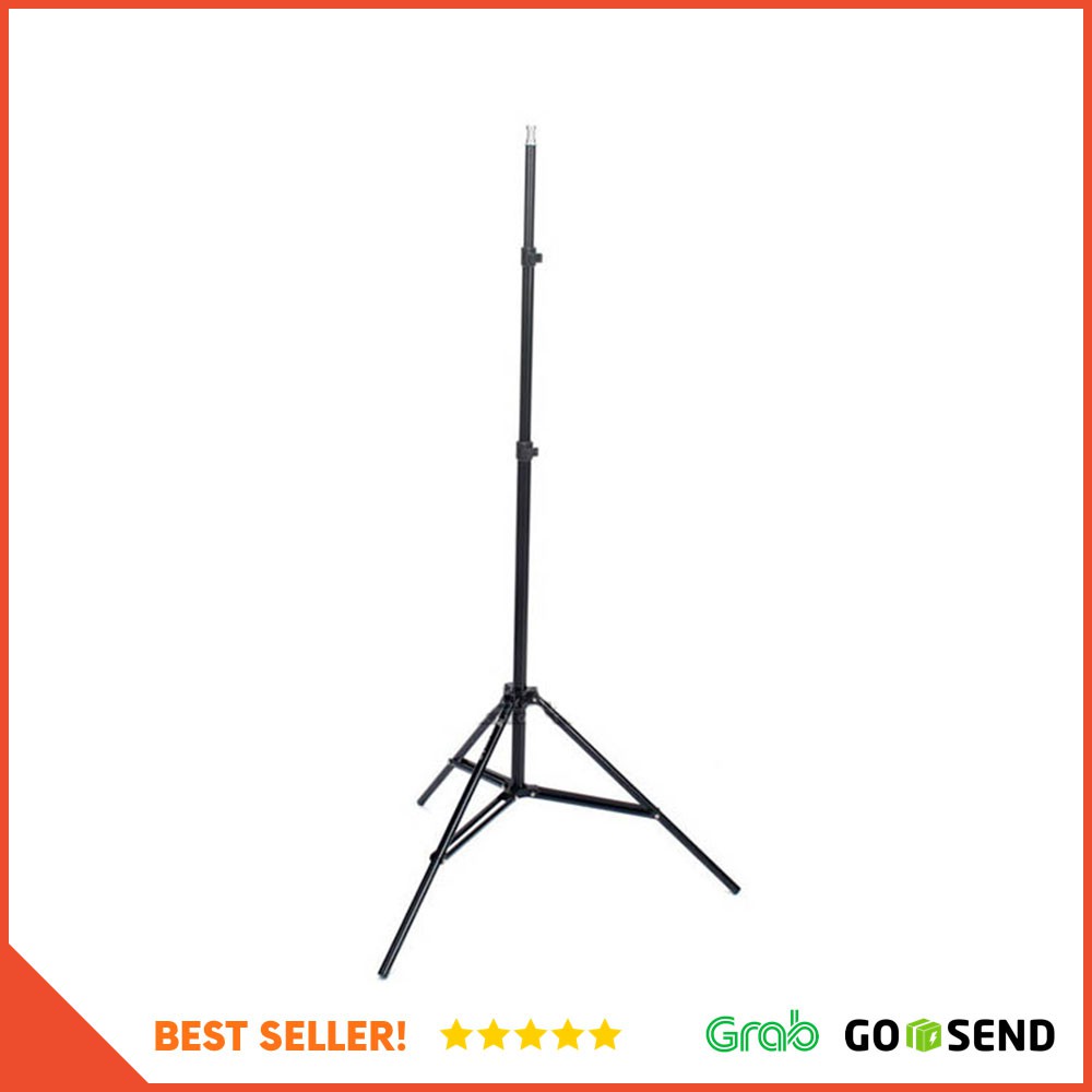 Portable Light Stand Tripod 180cm for Studio Lightning - W803 - Black