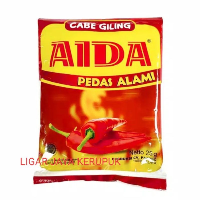 

25 Gram AIDA CABE GILING / CABE BUBUK