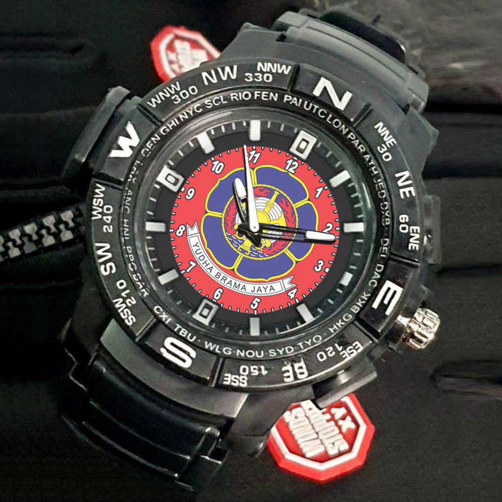 (EXCLUSIVE) Jam Tangan DAMKAR motif 2 Sport Bagus