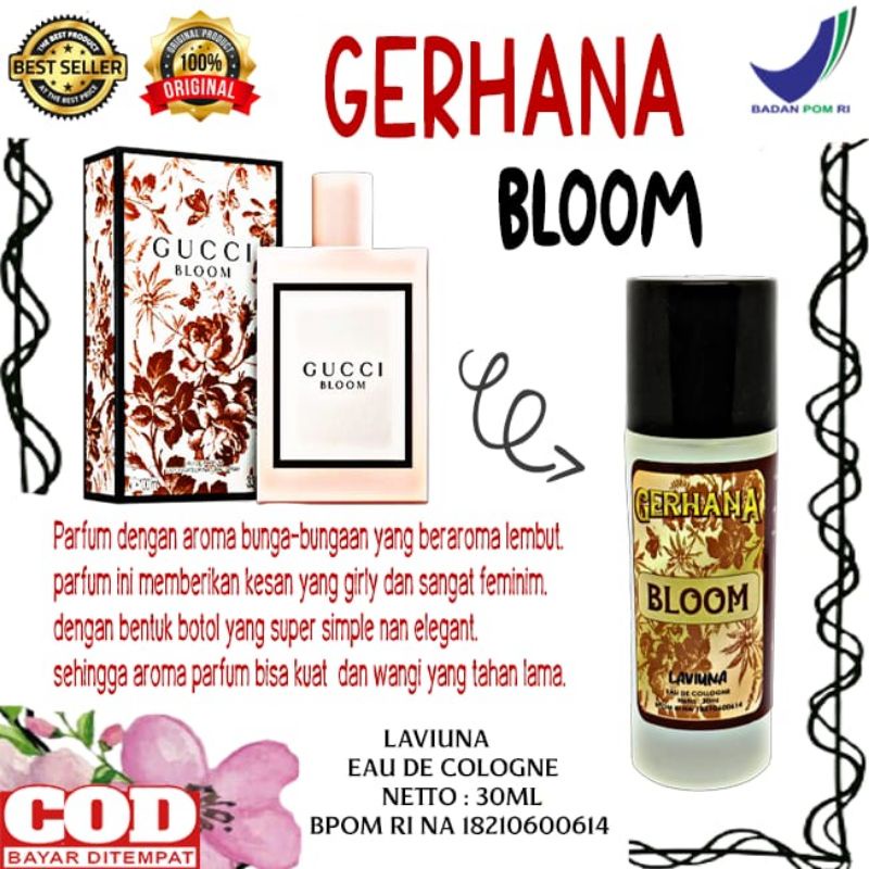 Parfum Gucci Bloom Original Parfum Gucci Blom Parfum Perempuan Gucci Bloom Parfum Wanita Murah