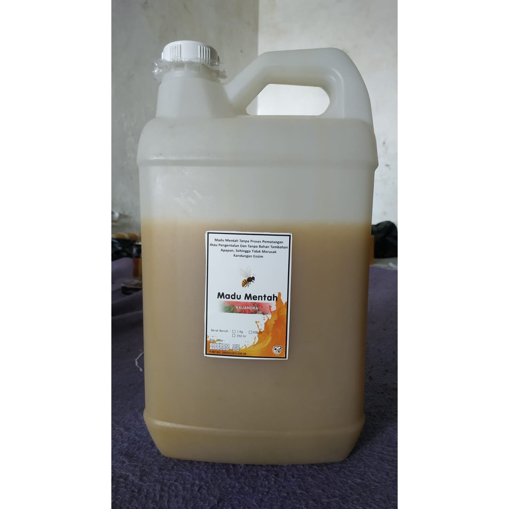 

Madu Mentah Kaliandra Curah 5 kg