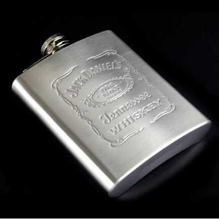 Bayar Ditempat Stainless Steel Hip Flask 7 Oz