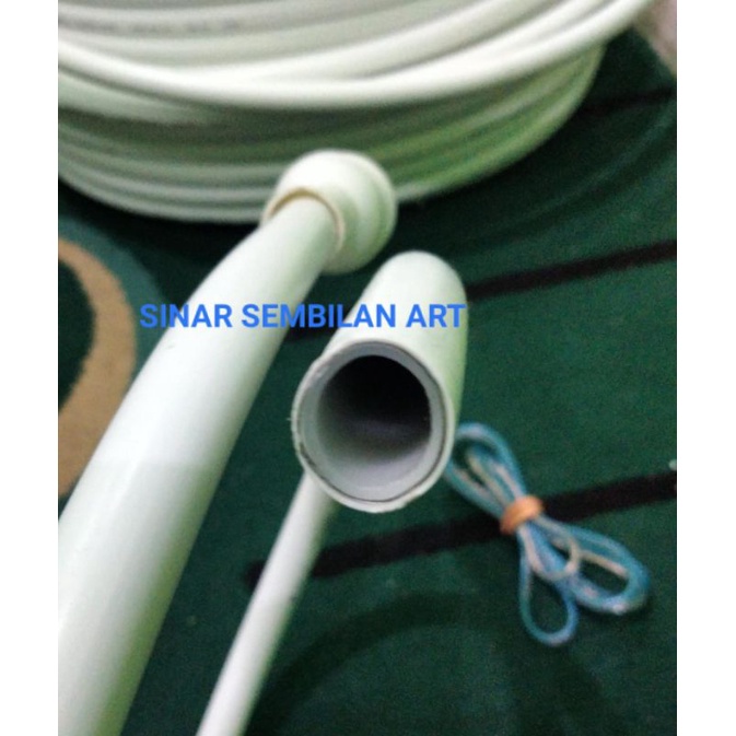 Gardenglories Pipa Elastis Plus Fiting Dan Kabel Untuk Tangkai Bunga Dekorasi