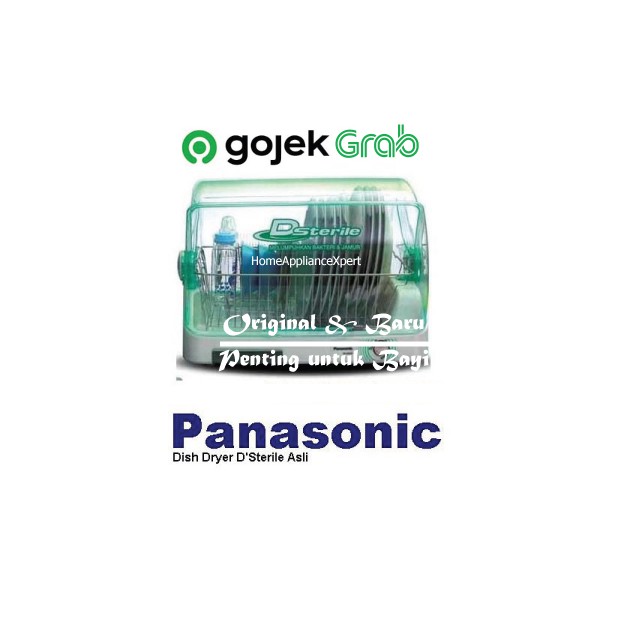 Dish Dryer Panasonic D'Sterile Panasonic Baby Bayi Sterilizer Besar Ori, Baru, Garansi Resmi