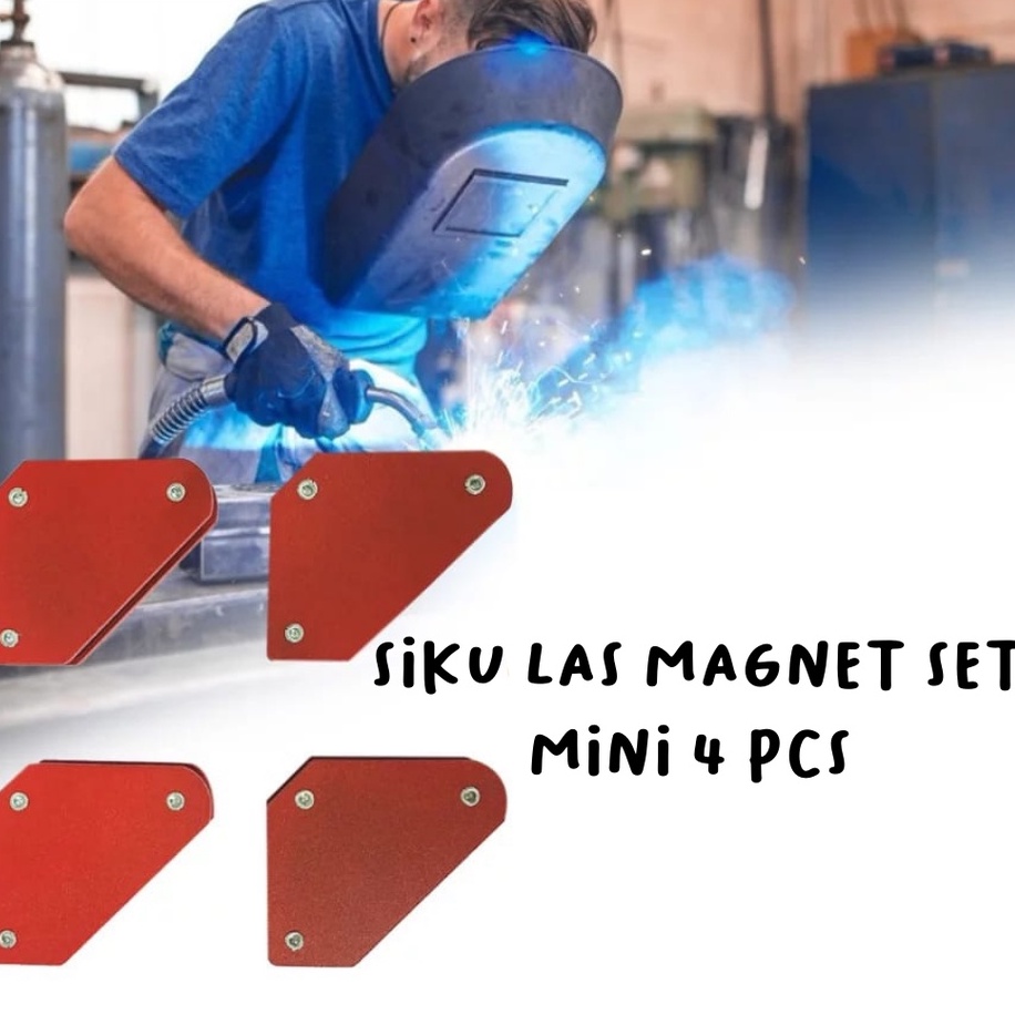 Siku las magnet 2&quot; set mini 4 PCS / Magnetic Welding Holder