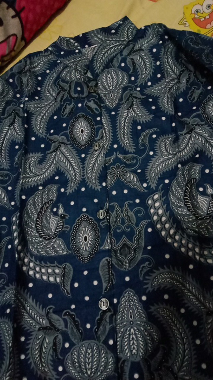 Batik Wanita Asj Sa Hrb026 Kenongo Kemeja Tosca Pendek