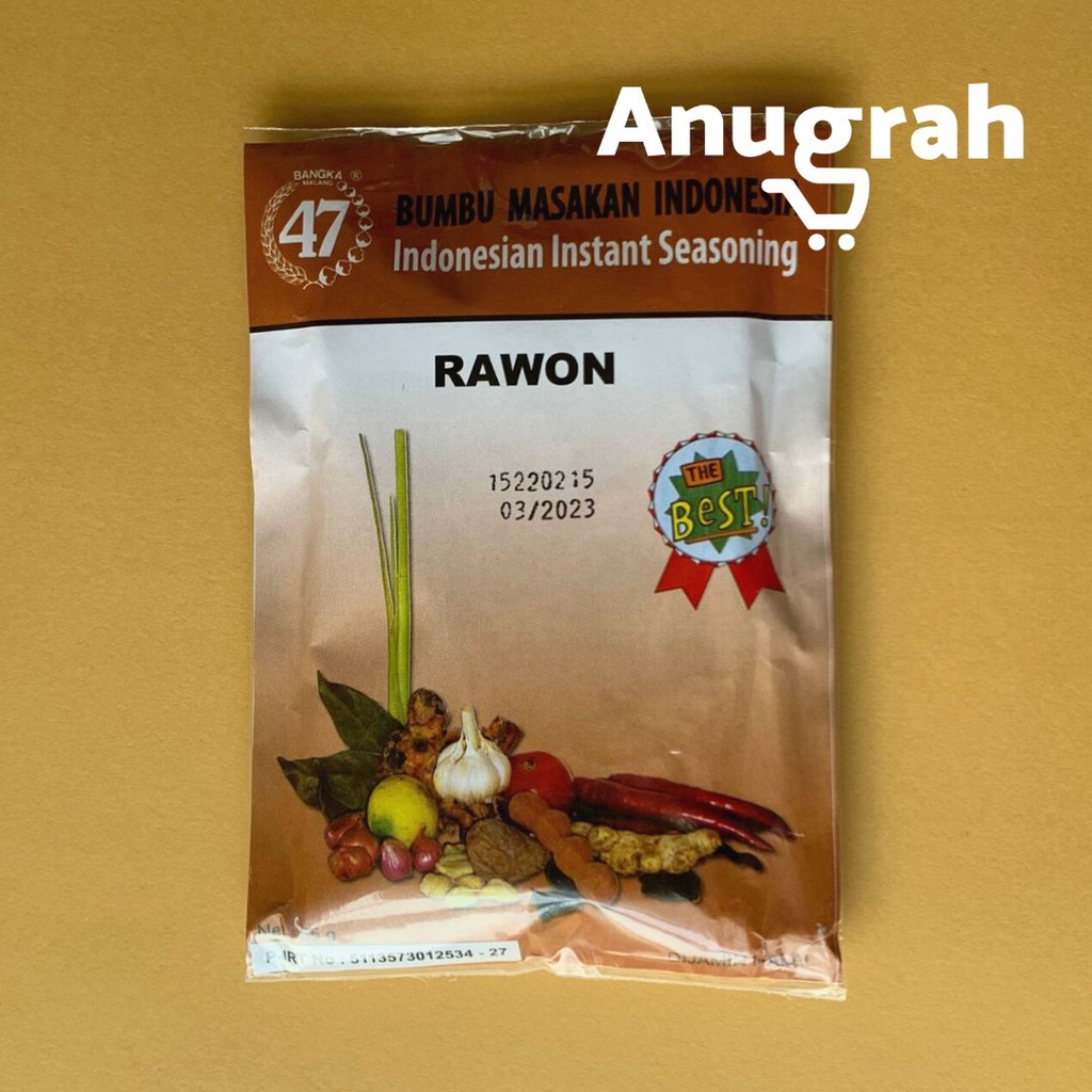 

Bumbu 47 Bumbu Masak Rawon 85g