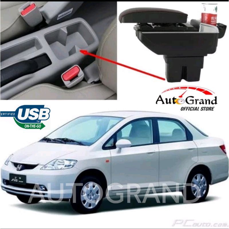 ARMREST HONDA CITY 2002- 2007 -console box honda city 2002-2007 _OTOSOO INDONESIA