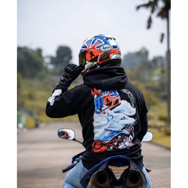 HOODIE PROSTREET WHITE FOX ORIGINAL