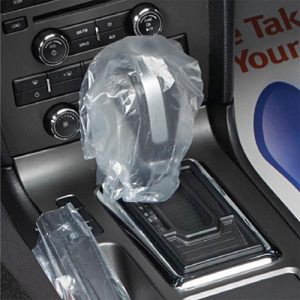 VYDEN Cover Knob Tuas Plastik Disposable Detailing Bengkel Poles Mobil MURAH