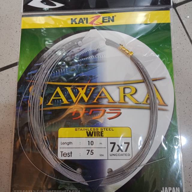 New Wire neklin kawat ring kaizen sawara 7X7 indonesia memancing