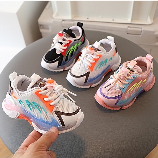 Chunghee Sepatu Anak Sport Sneaker Anak Size 21-30 Usia 1-5 Tahun
