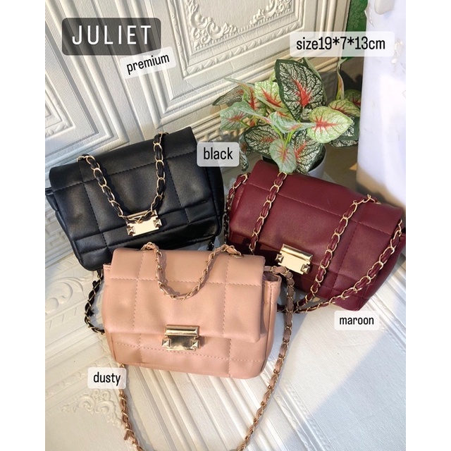 JULIET BAGS / TAS TERBARU / SLINGBAG / TAS FASHION/ TAS KECIL / TAS PREMIUM