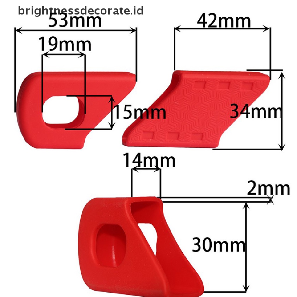 [birth] 1set Universal Mountain Bicycle Crankset Arm protect Boot Cap Crank Set Protect [ID]