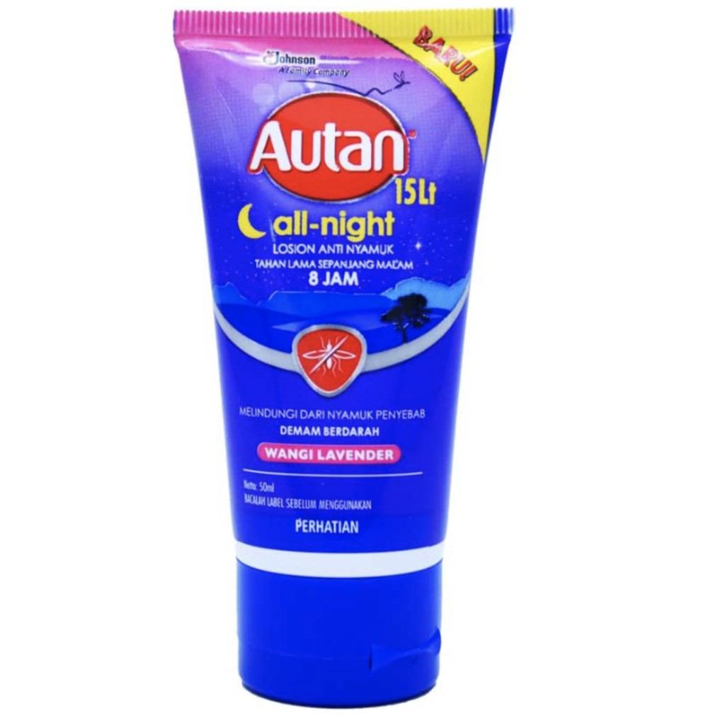 Autan lotion tube 50 ML all night