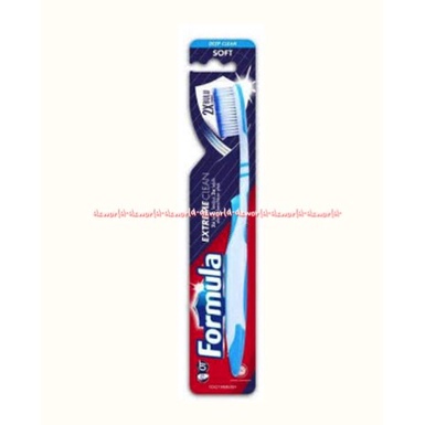 Formula Extreme Clean Sikat Gigi Dengan Design Elegan Gagang Ergonomis Formula Toothbrush Tooth Brush Sikatgigi merek Formula Ektrem Klin