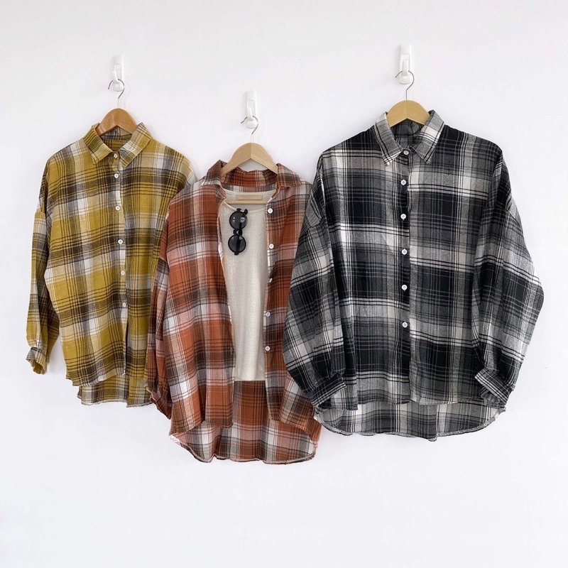 BOOMY FLANEL SHIRT