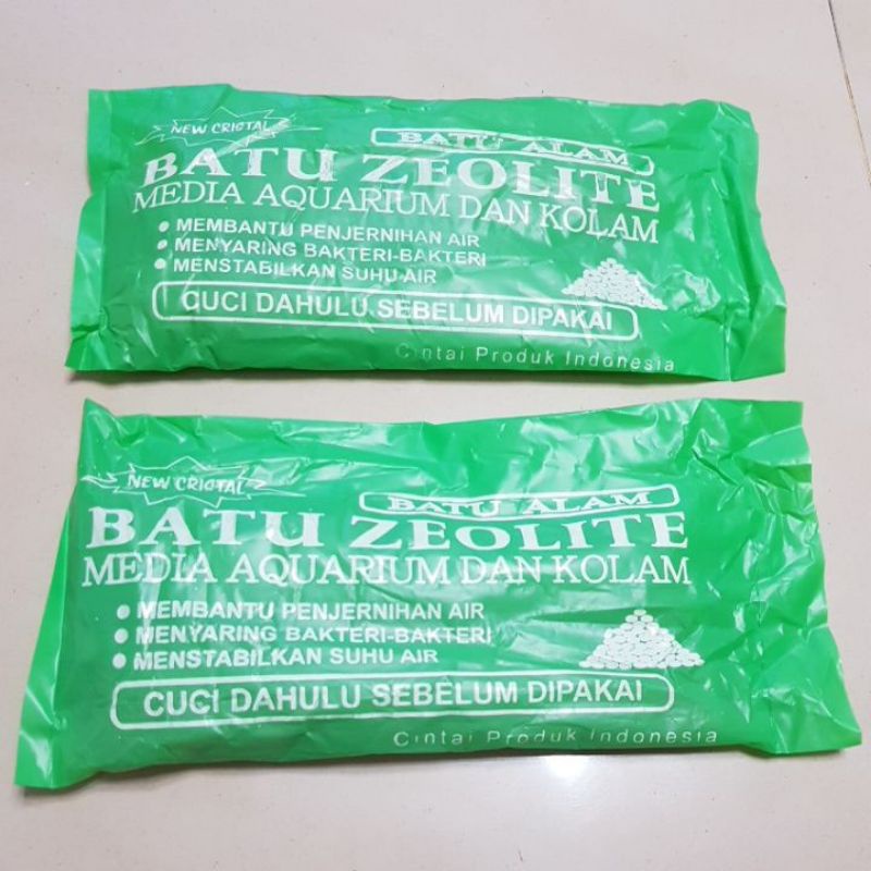 Batu Zeolite / Zeolit Penjernih Air Media Filter Aquarium