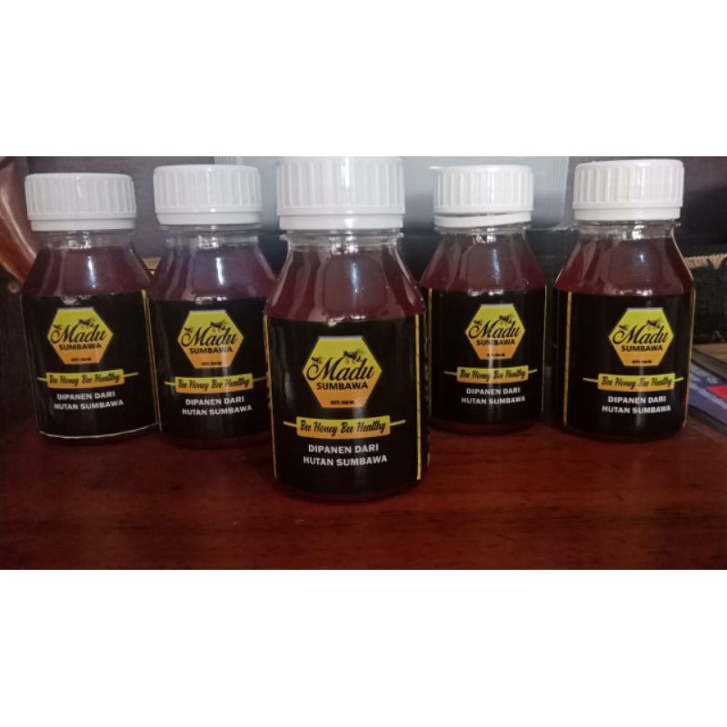 

madu asli Sumbawa 100% asli ukuran 250 ml