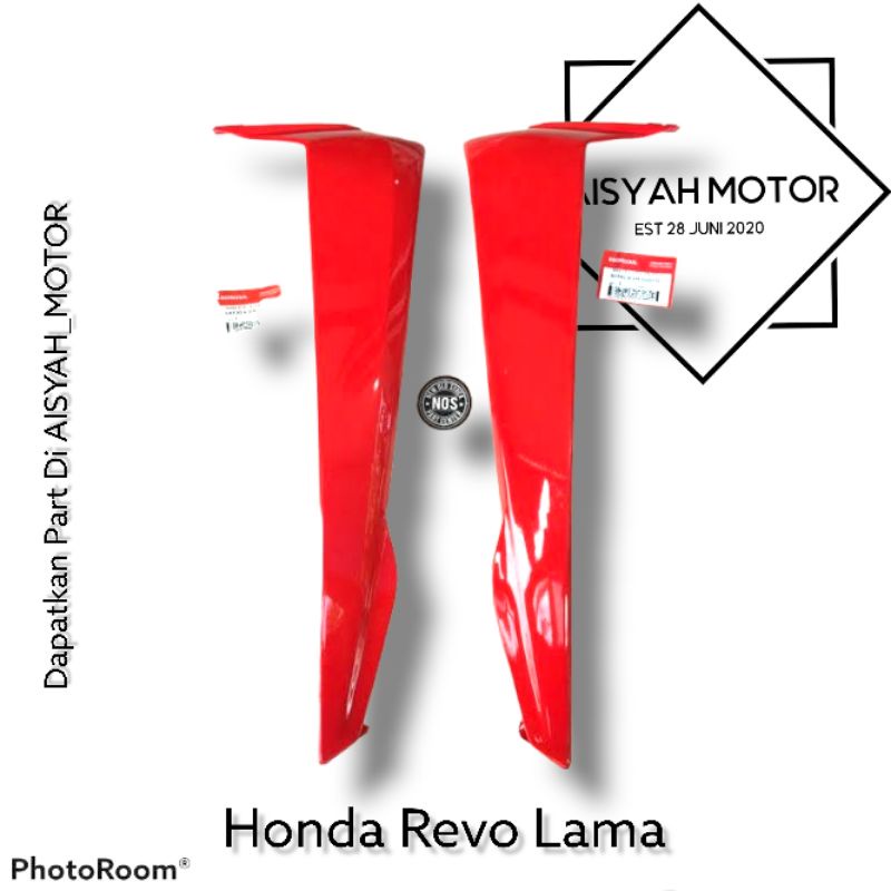 Sayap Luar Honda Revo Lama Warna Merah Cabe Tahun 2008