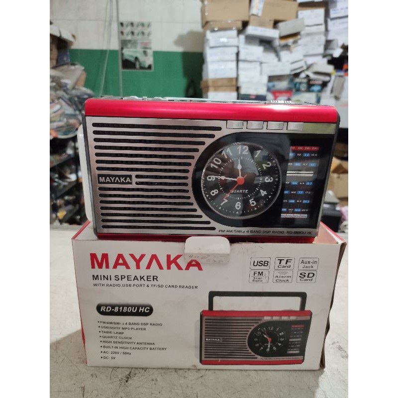 Speaker Radio FM MAYAKA RD-8180U HC