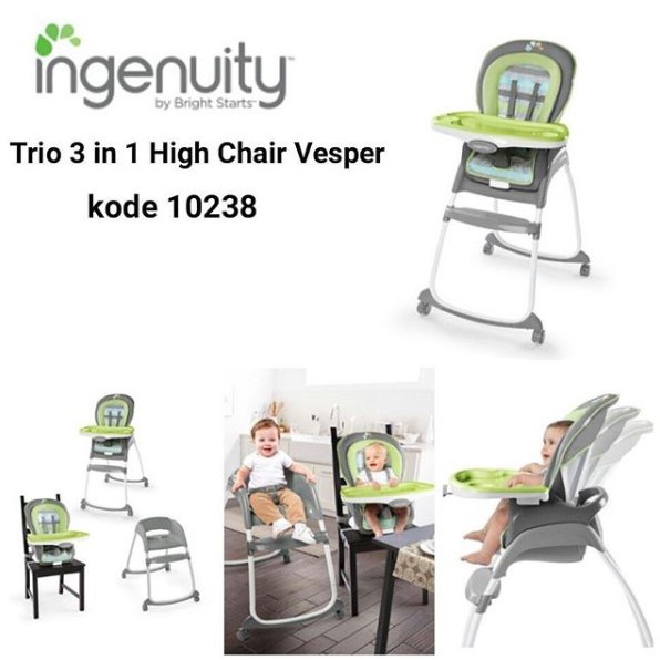 Ingenuity trio 3 in 1 high chair