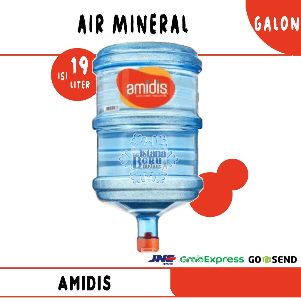 

Amidis Galon 19 L (Galon + Isi)