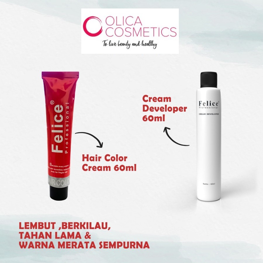 Felice Hair Color /Cat Rambut Felice Dus Merah ORIGINAL