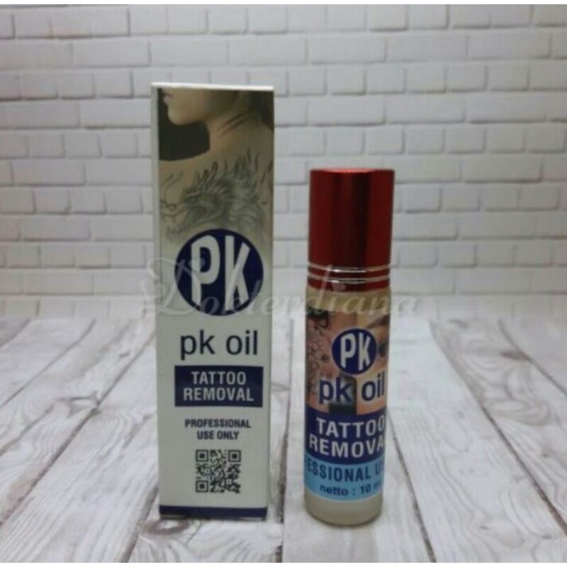 PK OIL PENGHILANG/PENGHAPUS TATO REMOVAL AMPUH ORIGINAL