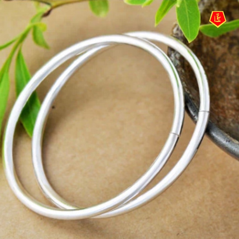 [Ready Stock]Glossy Bracelet Simple Korean Style Fashion