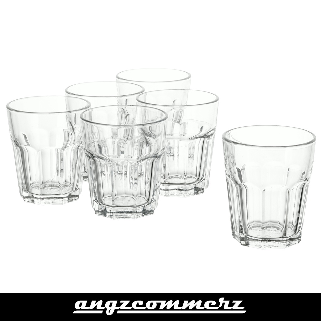 Pokal Gelas Minum Besar Kaca Bening 270 ml